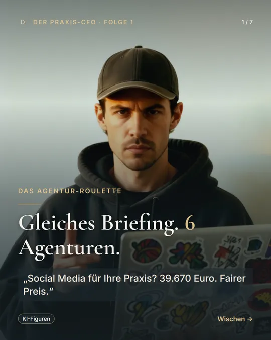 Das Agentur-Roulette – Folie 1 von 7
