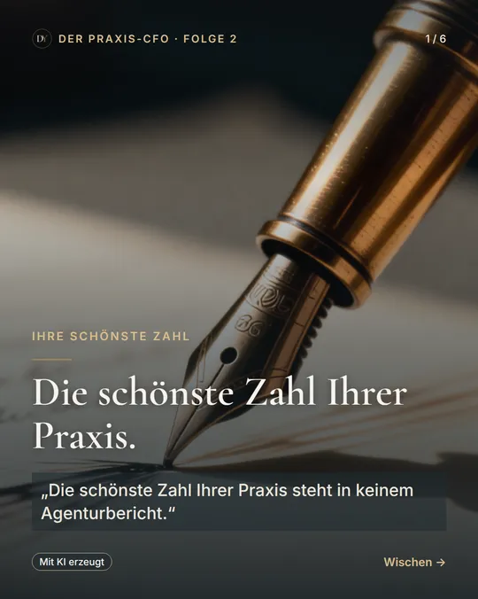 Ihre schönste Zahl – Folie 1 von 6