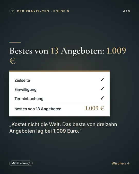 Schön ist, was bucht – Folie 4 von 6